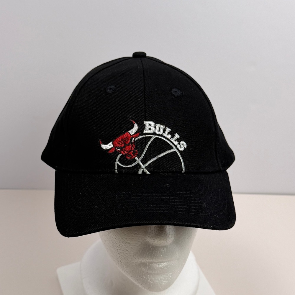 Kick 10 Vintage Y2K Streetwear Unisex Chicago Bulls Pepsi Hat Black Cotton